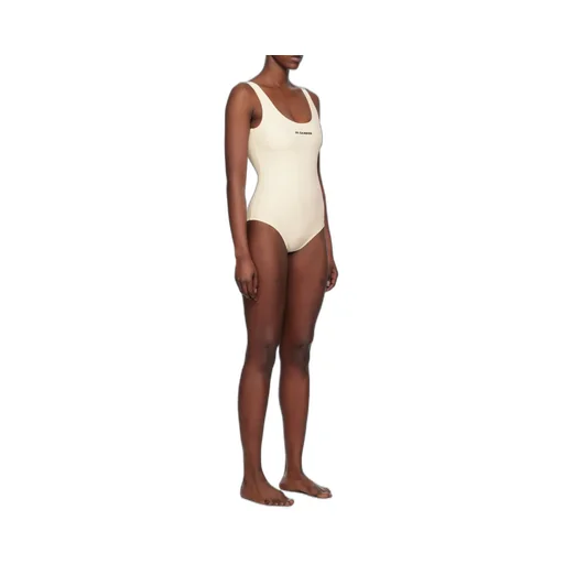 Logo Printed One-Piece Swimsuit