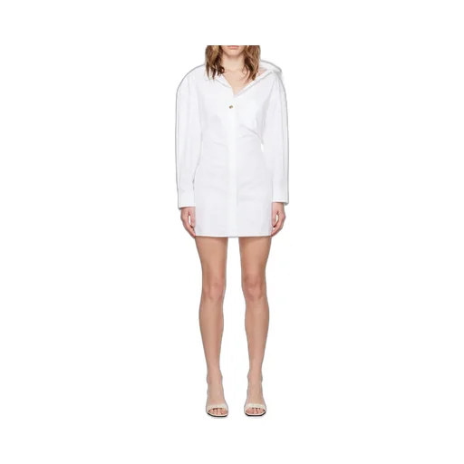 Asymmetric Shirt Dress