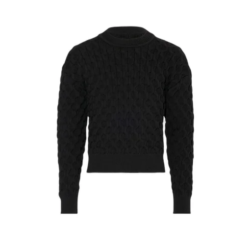 Honeycomb Knitted Sweater