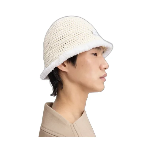 Le Bob Bordino Cable Knit Bucket Hat