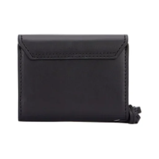 Logo Lettering Neck Strapped Wallet