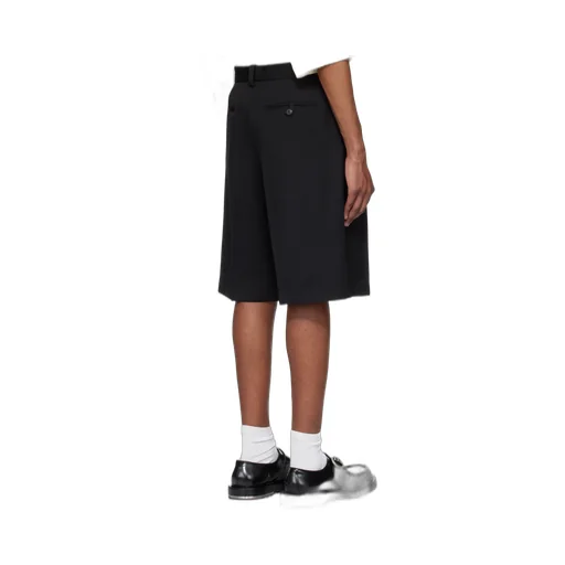 Wide Tailored Bermuda Shorts