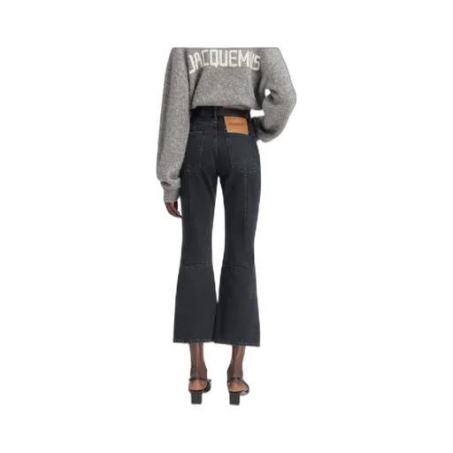 Le De-NÎMes High-Waisted Flared Jeans