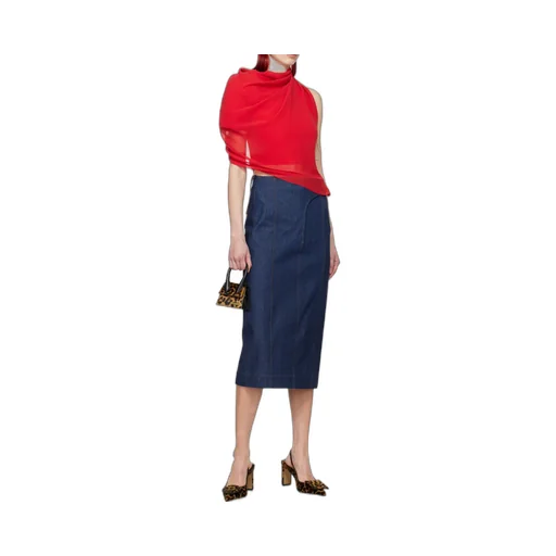 Logo Pencil Skirt
