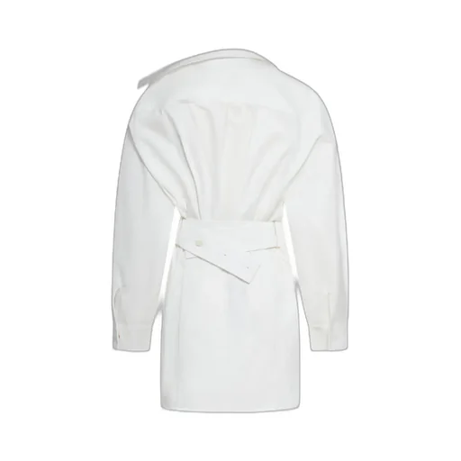 Asymmetric Shirt Dress