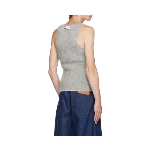 Fluffy Knitted Vest