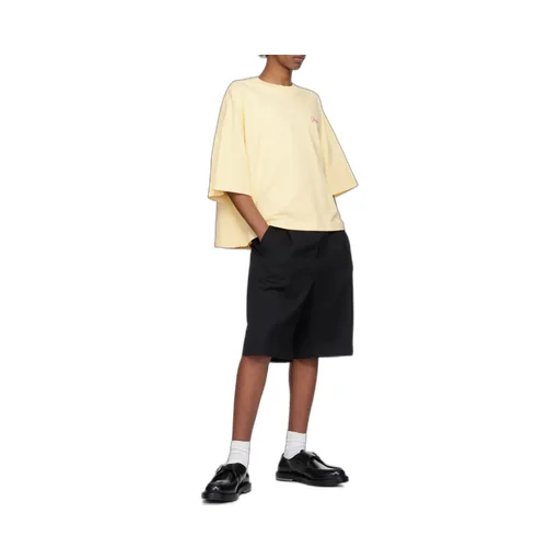 Wide Tailored Bermuda Shorts