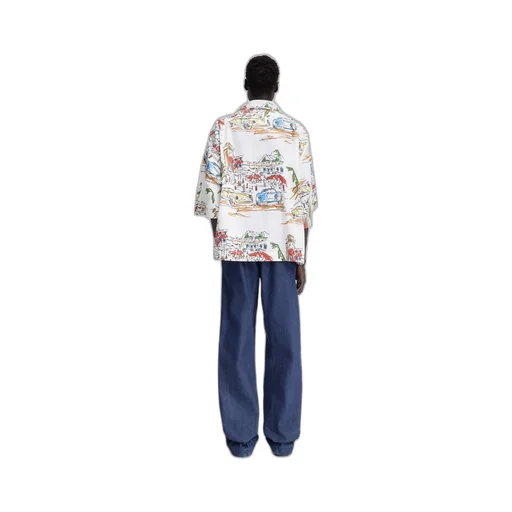 Capri Cars Oversized Bowling Shirt