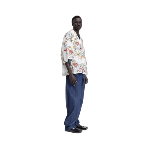 Capri Cars Oversized Bowling Shirt