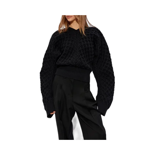 Le Sweater Boule Torsade Oversized Jumper