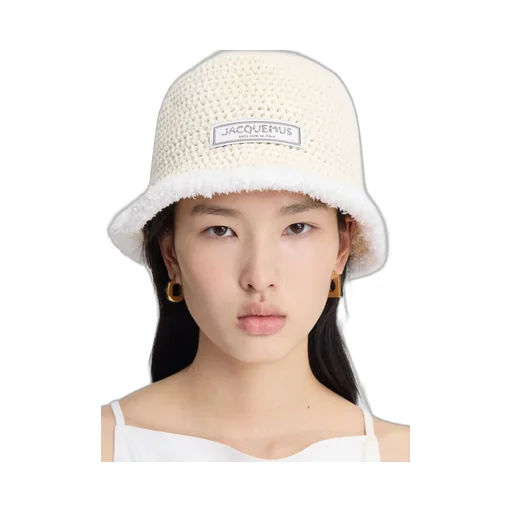 Le Bob Bordino Cable Knit Bucket Hat