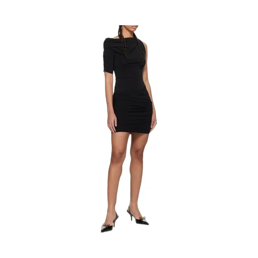Draped Pleated Dress