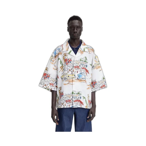 Capri Cars Oversized Bowling Shirt