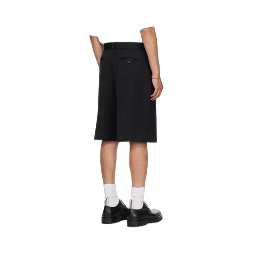 Wide Tailored Bermuda Shorts