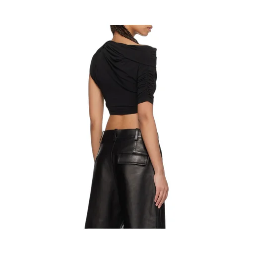 Draped Knot-Detailed Top