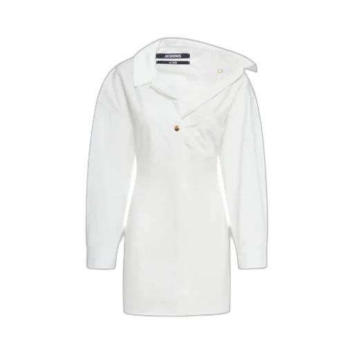 Asymmetric Shirt Dress