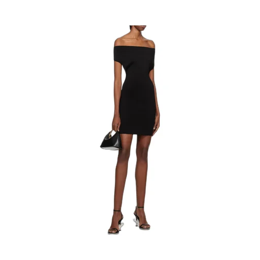 La Robe Cubista Off-Shoulder Dress