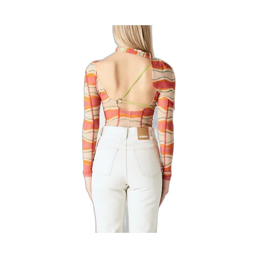 Le Abanaba Semi-Sheer Bodysuit