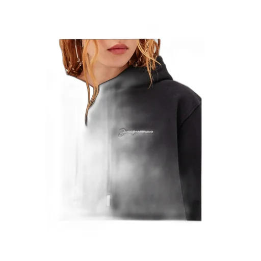 Embroidered Logo Hooded Sweater