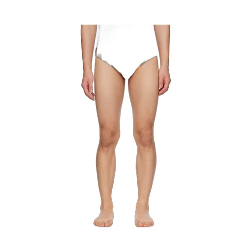 Checked Swimming Trunks