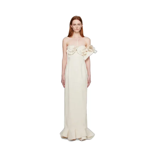 La Robe Artichaut Ruffled Maxi Dress