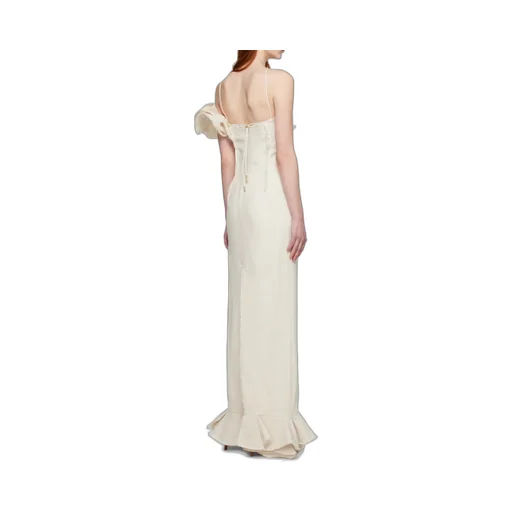 La Robe Artichaut Ruffled Maxi Dress