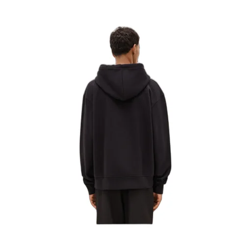 Embroidered Logo Hooded Sweater