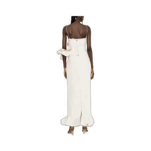 La Robe Artichaut Ruffled Maxi Dress