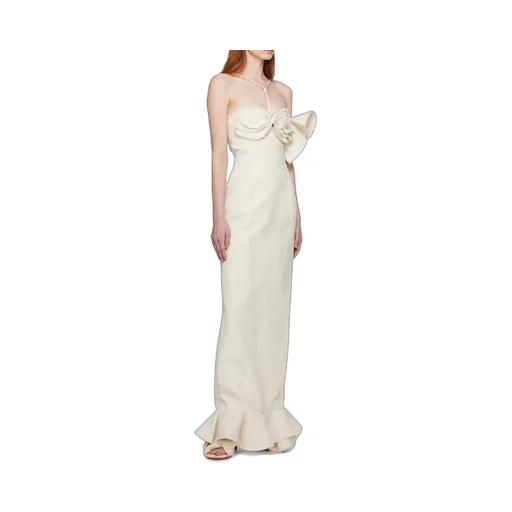 La Robe Artichaut Ruffled Maxi Dress