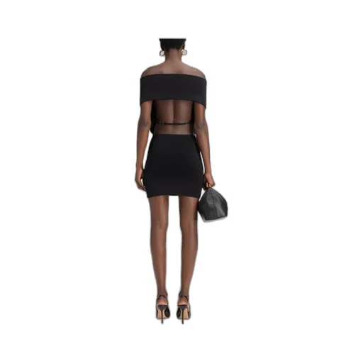 La Robe Cubista Off-Shoulder Dress