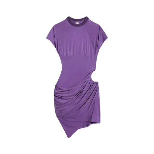 La Robe Espelho Draped Dress