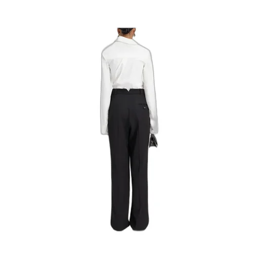 Straight-Leg Trousers