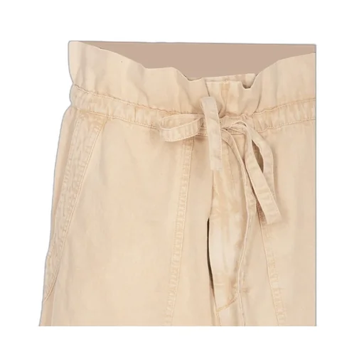 Drawstring Denim Shorts
