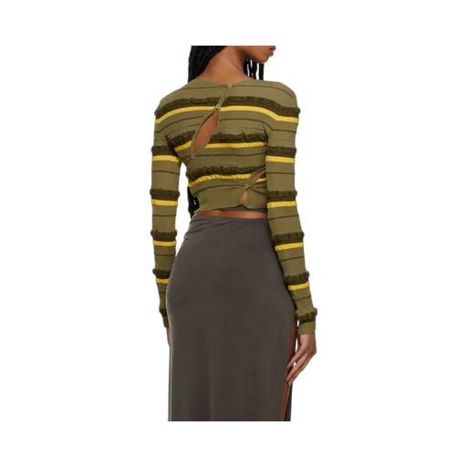 Striped Cropped Jumper