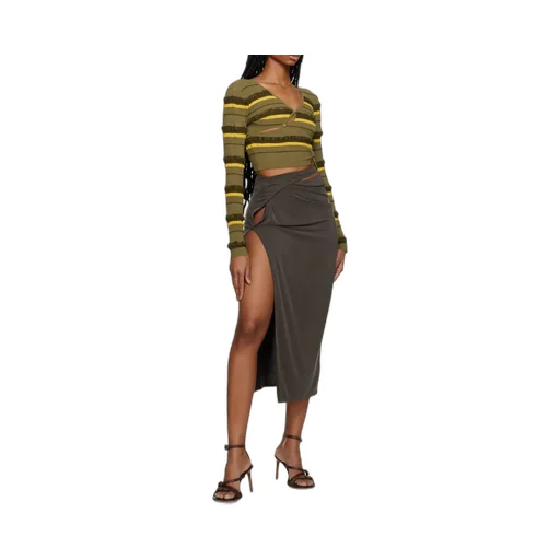 Striped Cropped Jumper