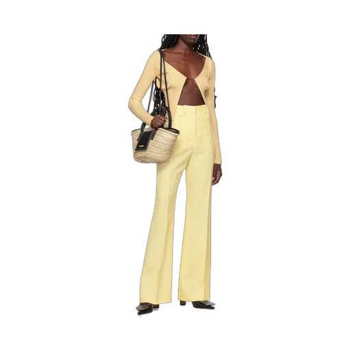 High Waist Flared Pants