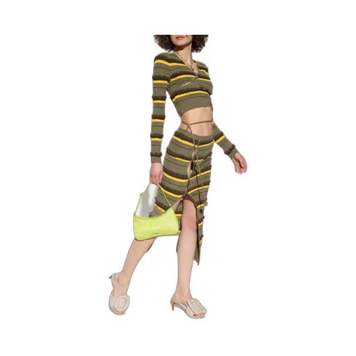 Striped Cropped Jumper
