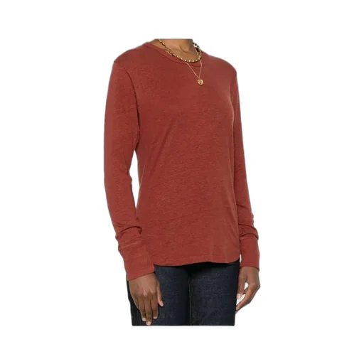 Long-Sleeve Linen T-Shirt