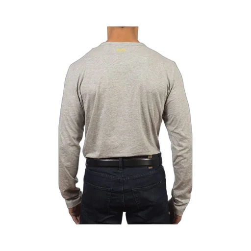 T-Shirt With Round Neck And Long Sleeves