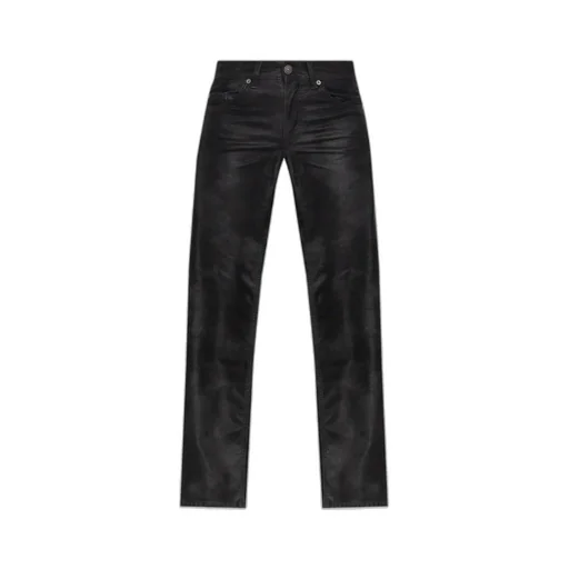 Belt Loop Denim Trousers