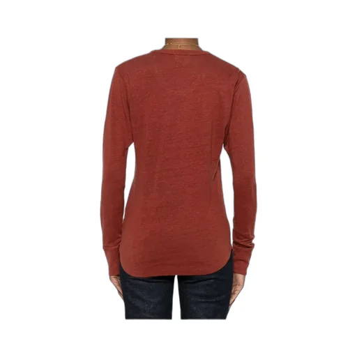 Long-Sleeve Linen T-Shirt