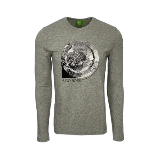 T-Shirt With Round Neck And Long Sleeves