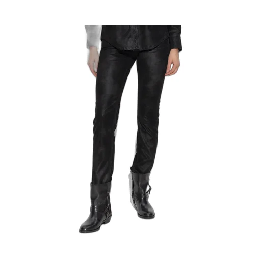 Belt Loop Denim Trousers