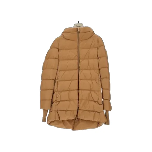 High-Neck Padded Hood Jacket