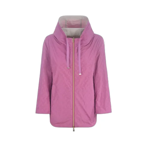 Reversible Zipped Hooded Jacket
