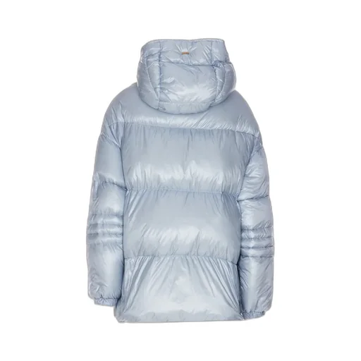 Padded Down-Feather Zip-Up Jacket