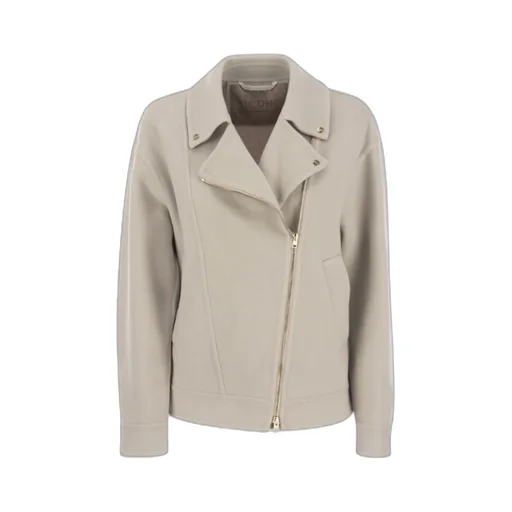 Long Sleeved Zipped Biker Jacket