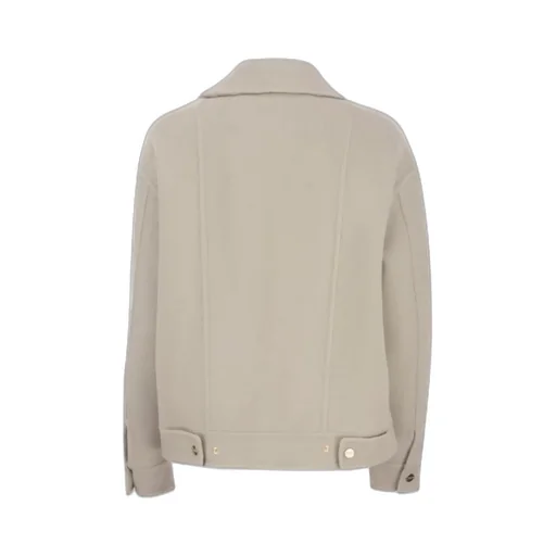 Long Sleeved Zipped Biker Jacket