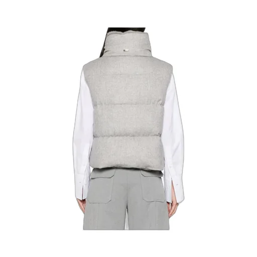 High-Necked Down Vest
