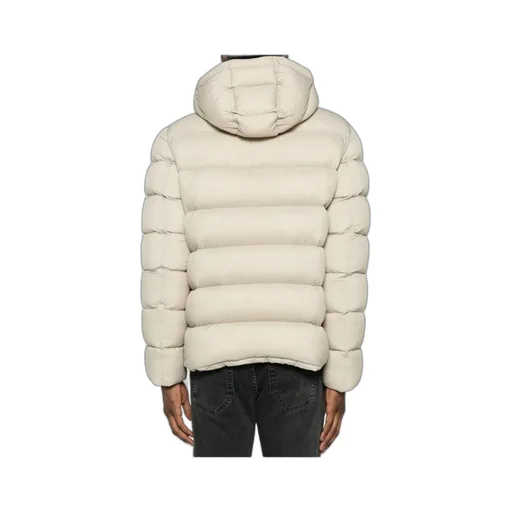 Hooded Quilted Bomber Jacket